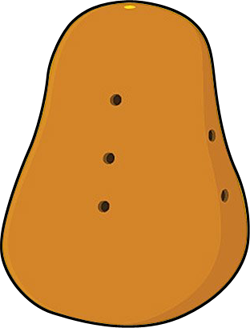 The body of Potato Head